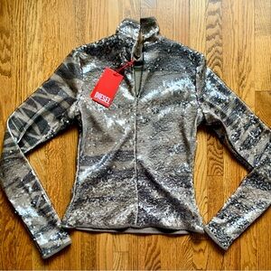 Diesel Women's Sequined Top